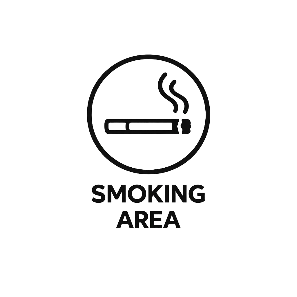 Smoking area